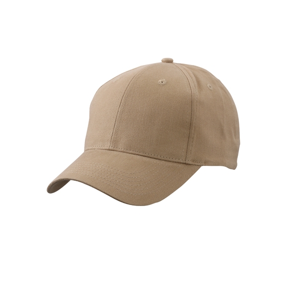 Brushed 6-Panel Cap