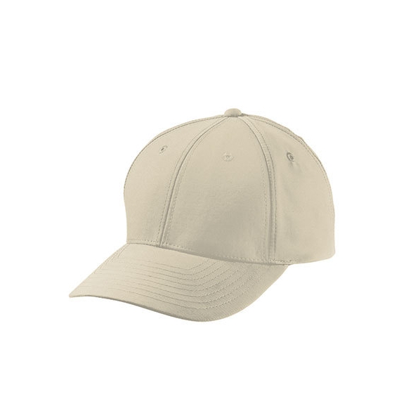 6-Panel Polyester Peach Cap