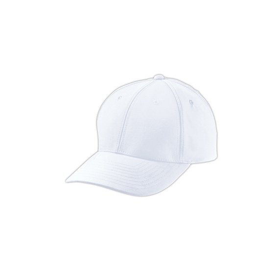 6-Panel Polyester Peach Cap