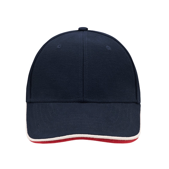 6 Panel Double Sandwich Cap