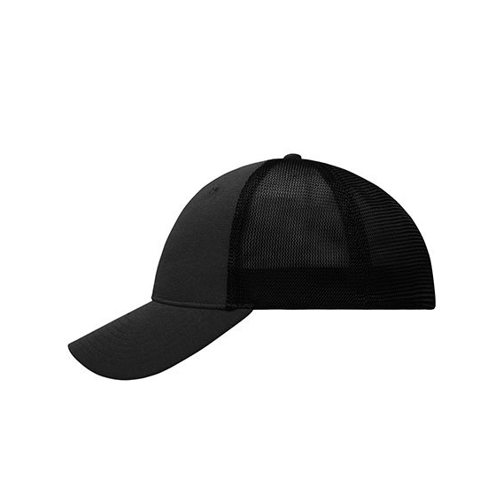 6 Panel Elastic Fit Mesh Cap