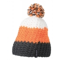 Crocheted Cap with Pompon