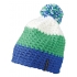 Crocheted Cap with Pompon