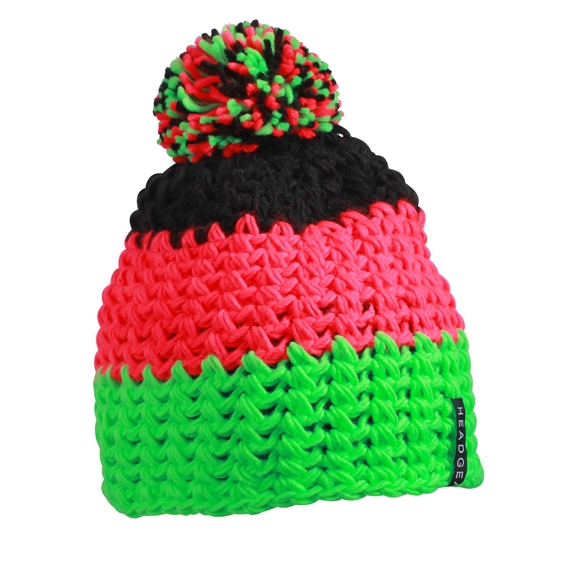 Crocheted Cap with Pompon