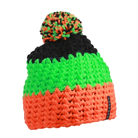 Crocheted Cap with Pompon
