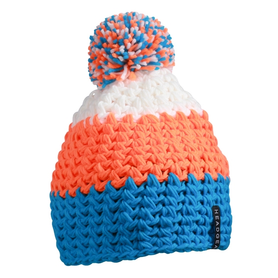 Crocheted Cap with Pompon