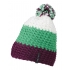 Crocheted Cap with Pompon