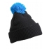 Pompon Hat with Brim