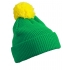 Pompon Hat with Brim