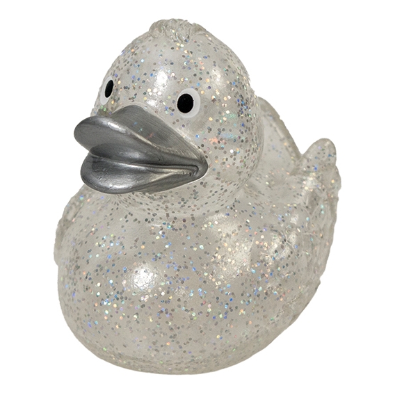 Schnabels® Squeaky Duck Glitter Silver