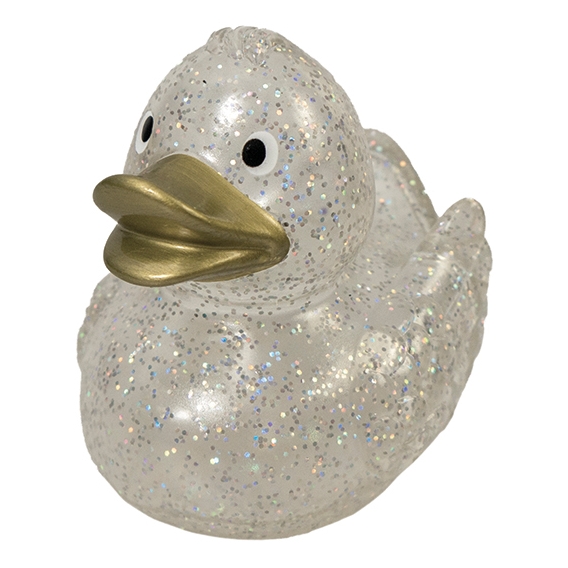 Schnabels® Squeaky Duck Glitter Silver