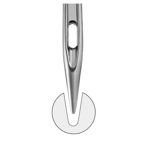 Needles 75 With Half Round Needle Point (100 pcs)