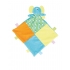 Baby Multi Coloured Comforter with Rattle