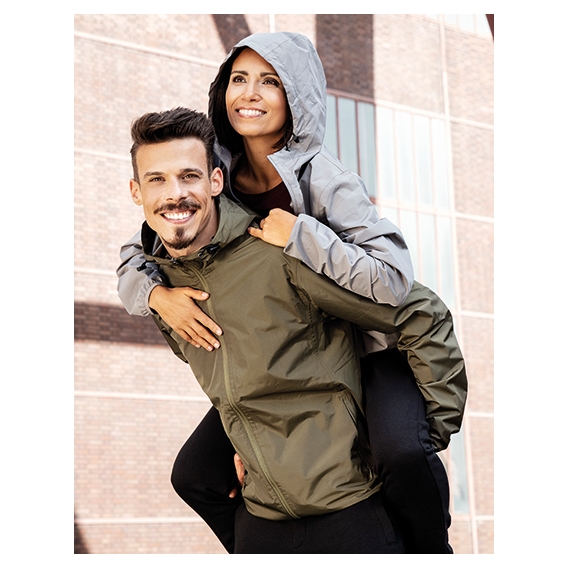 my mate - Unisex Hooded Windbreaker