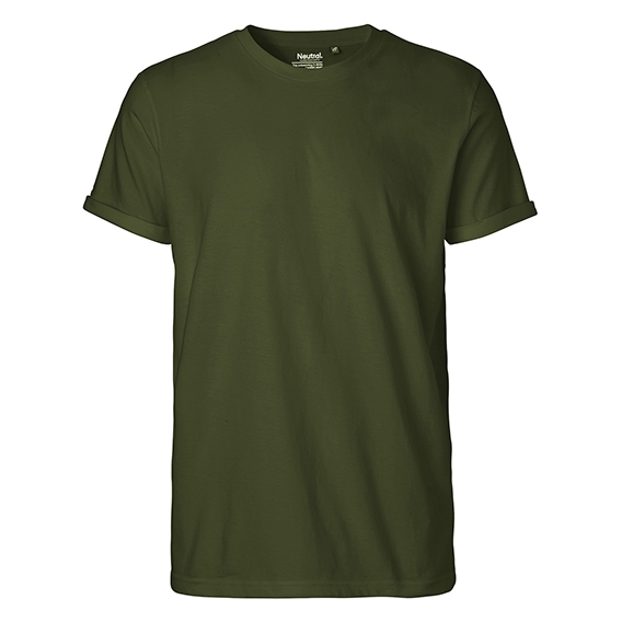 Men`s Roll Up Sleeve T-Shirt