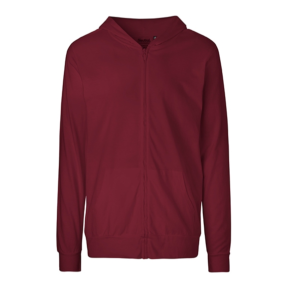 Unisex Jersey Hoodie with Zip