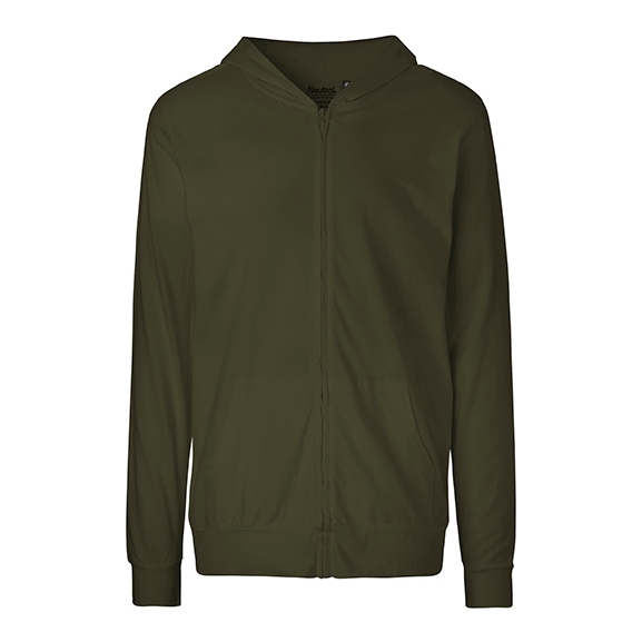 Unisex Jersey Hoodie with Zip