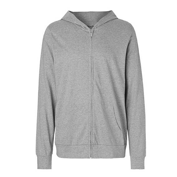 Unisex Jersey Hoodie with Zip