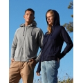 Unisex Hoodie with Hidden Zip