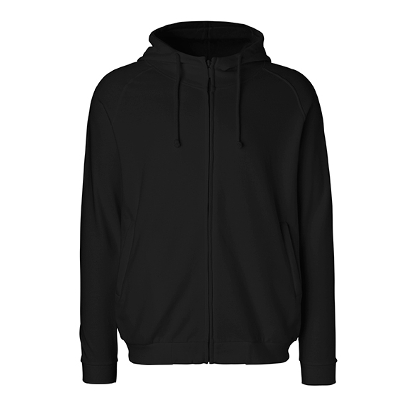 Unisex Hoodie with Hidden Zip