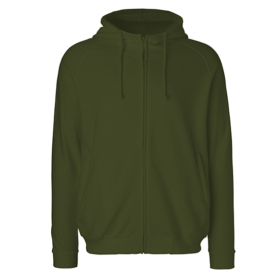 Unisex Hoodie with Hidden Zip