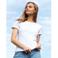 Ladies` Roll Up Sleeve T-Shirt
