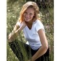 Ladies` V-neck T-Shirt
