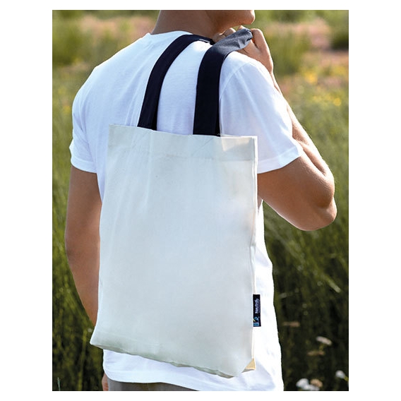 Twill Bag with Contrast Handles