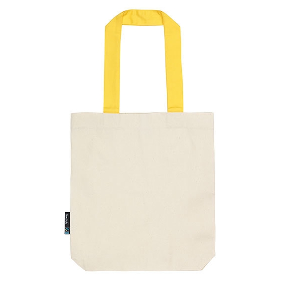 Twill Bag with Contrast Handles