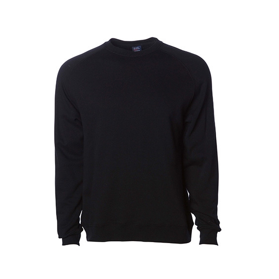 Men`s Lightweight Fitted Raglan Crew