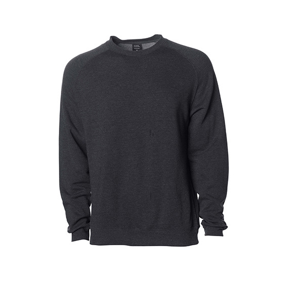 Men`s Lightweight Fitted Raglan Crew