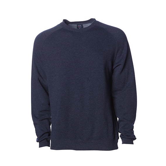 Men`s Lightweight Fitted Raglan Crew