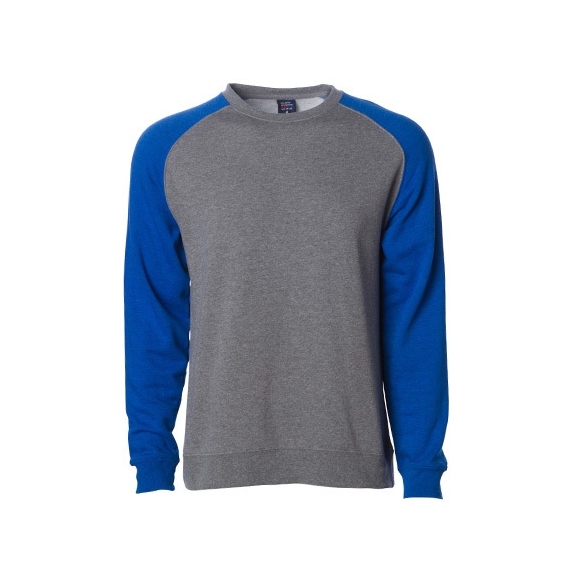 Men`s Lightweight Fitted Raglan Crew