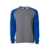 Men`s Lightweight Fitted Raglan Crew
