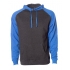 Men`s Lightweight Raglan Hooded Pullover