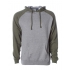 Men`s Lightweight Raglan Hooded Pullover