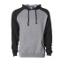Men`s Lightweight Raglan Hooded Pullover