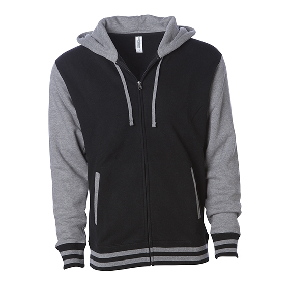 Unisex Heavyweight Varsity Zip Hood