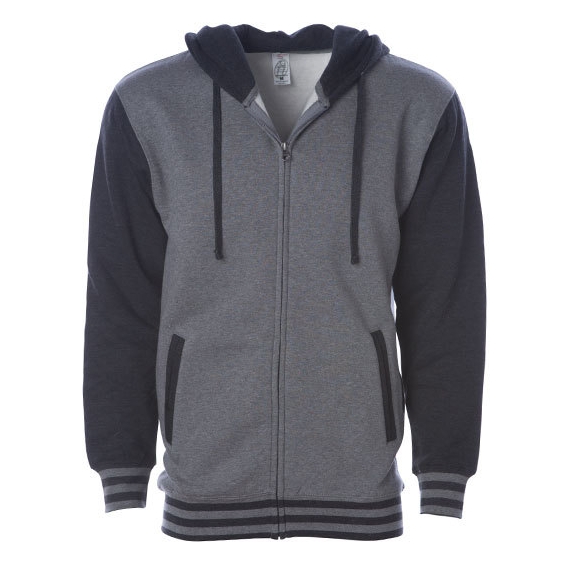 Unisex Heavyweight Varsity Zip Hood