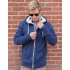 Unisex Sherpa Lined Zip Hooded Jacket