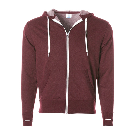 Unisex Midweight French Terry Zip Hood