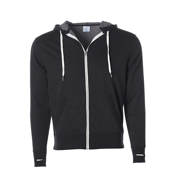 Unisex Midweight French Terry Zip Hood