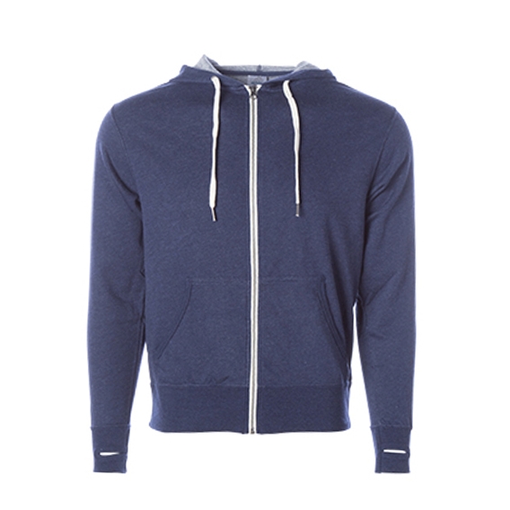 Unisex Midweight French Terry Zip Hood