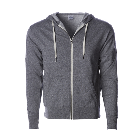Unisex Midweight French Terry Zip Hood