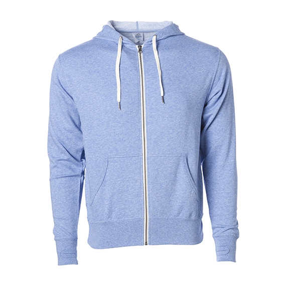 Unisex Midweight French Terry Zip Hood