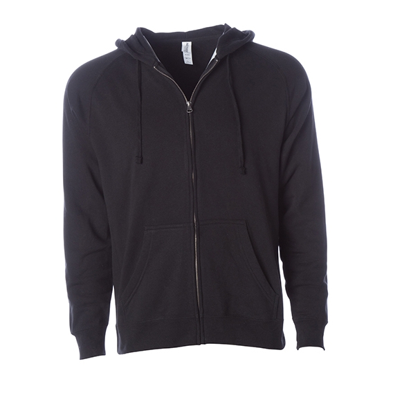 Unisex Midweight Special Blend Raglan Zip Hood