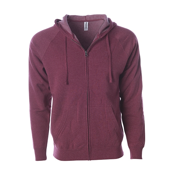 Unisex Midweight Special Blend Raglan Zip Hood
