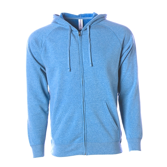 Unisex Midweight Special Blend Raglan Zip Hood
