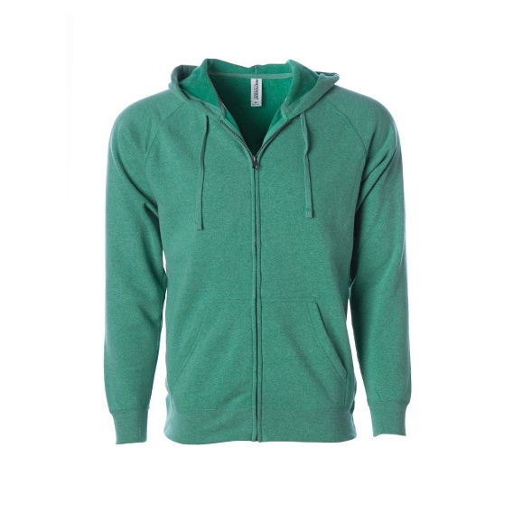 Unisex Midweight Special Blend Raglan Zip Hood