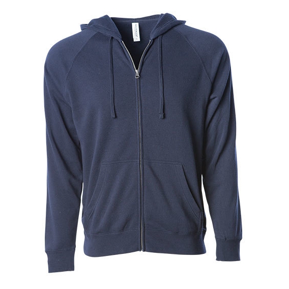 Unisex Midweight Special Blend Raglan Zip Hood